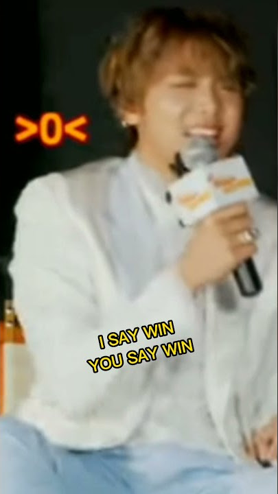 Haechan : I say Win you say Win.       all: WINWIN!! #Winwin #nct