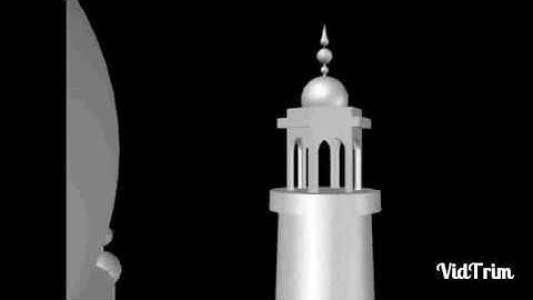 Tajmahal 3D in autocad