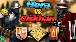 Spanish vs Lithuanians | 1v1 Arabia | vs Ciskhan | AoE2