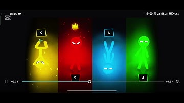 Stickman Party - Gameplay Part 4 Random Fun MiniGames 1234 Players Free New