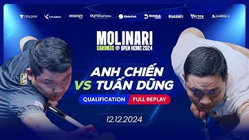 Nguyễn Đức Anh Chiến vs Mai Tuấn Dũng  - Molinari Carom 3C Open 2024 - Qualification Stage
