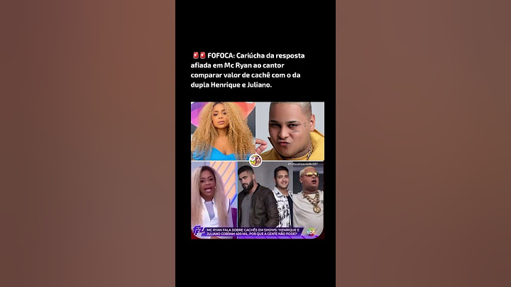 Cariucha humilha Mc Ryan ao Vivo no Fofocalizando! #fofocalizando #noticias #fofoca #famosos