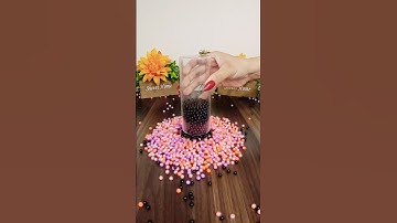 Satisfying Beads 🌸🖤 ASMR 🌸 Reverse Video #reverse #asmr #satisfying