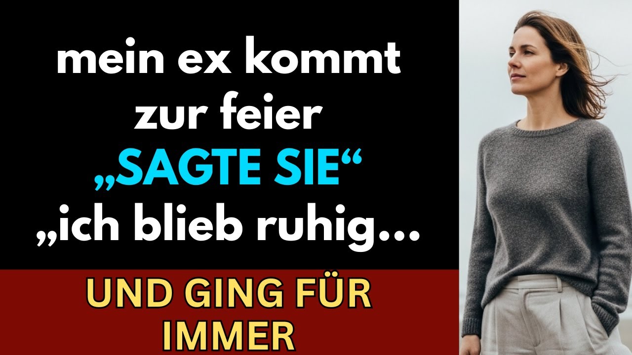 Meine Frau sagte: ‚Mein Ex kommt zur Feier – akzeptier es oder geh‘ … also ging ich...