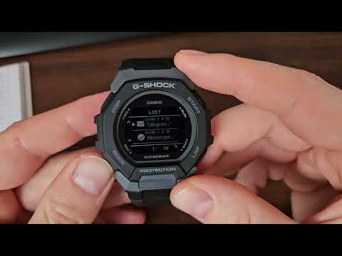 G-SHOCK GBD-300-1 Modes Overview