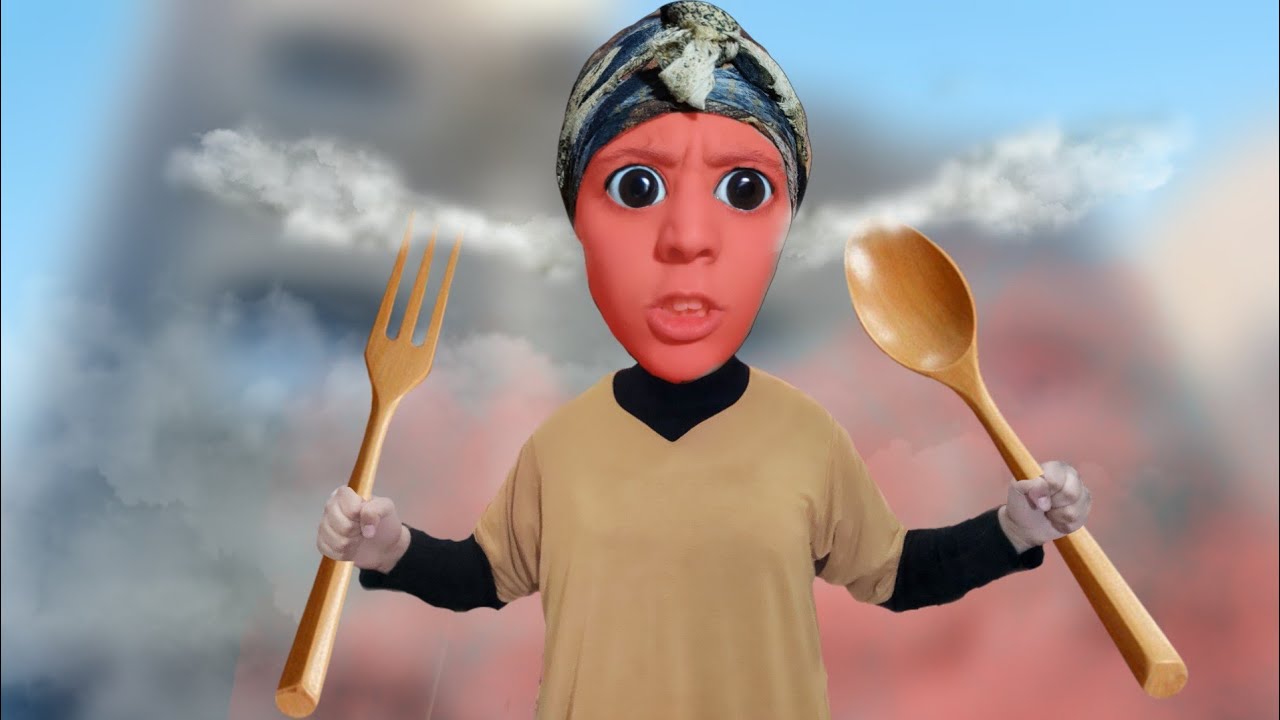 فاش كاتكون امك طالعة ليها القردة للسطح