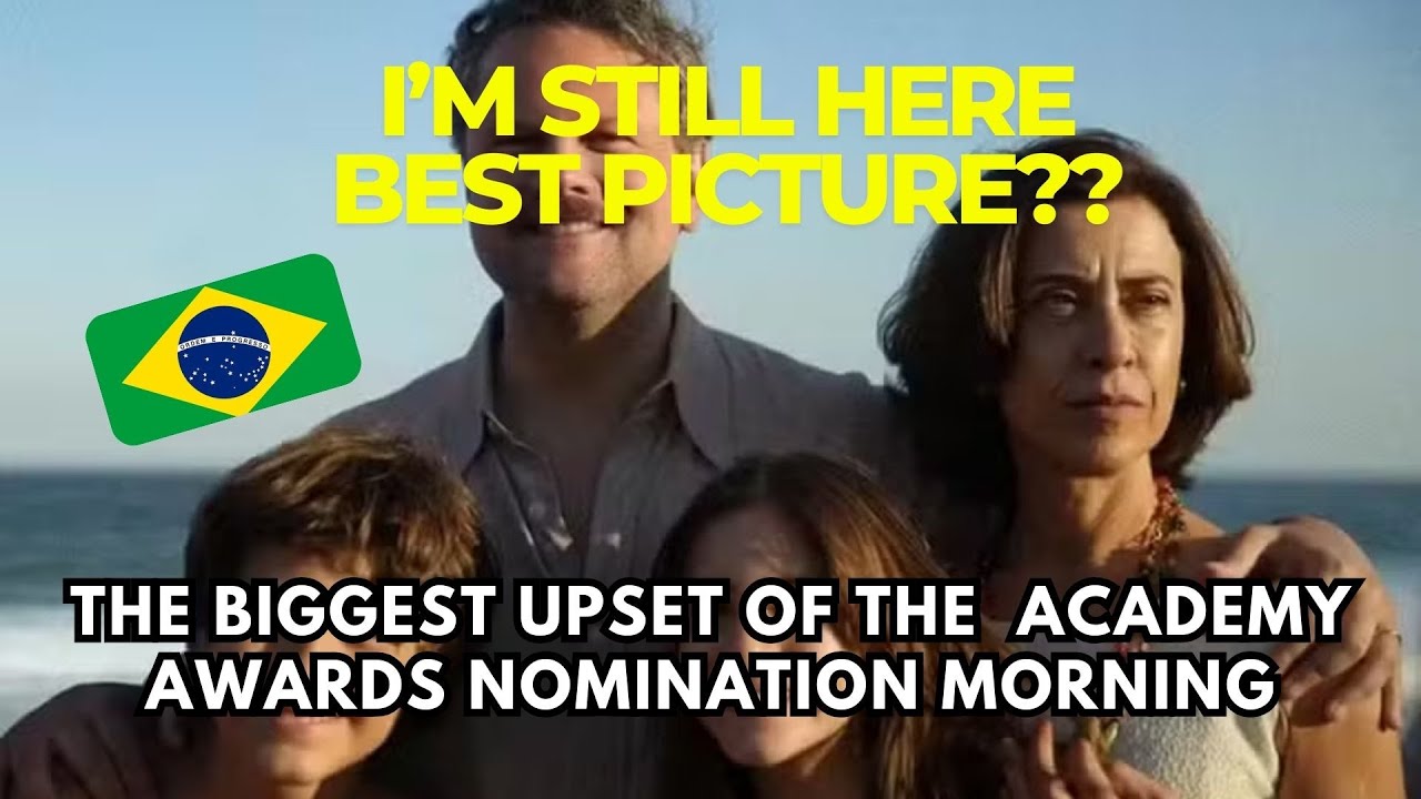 People reacting to Brazil's I'm Still Here SHOCKING Best Picture nomination at the Oscars