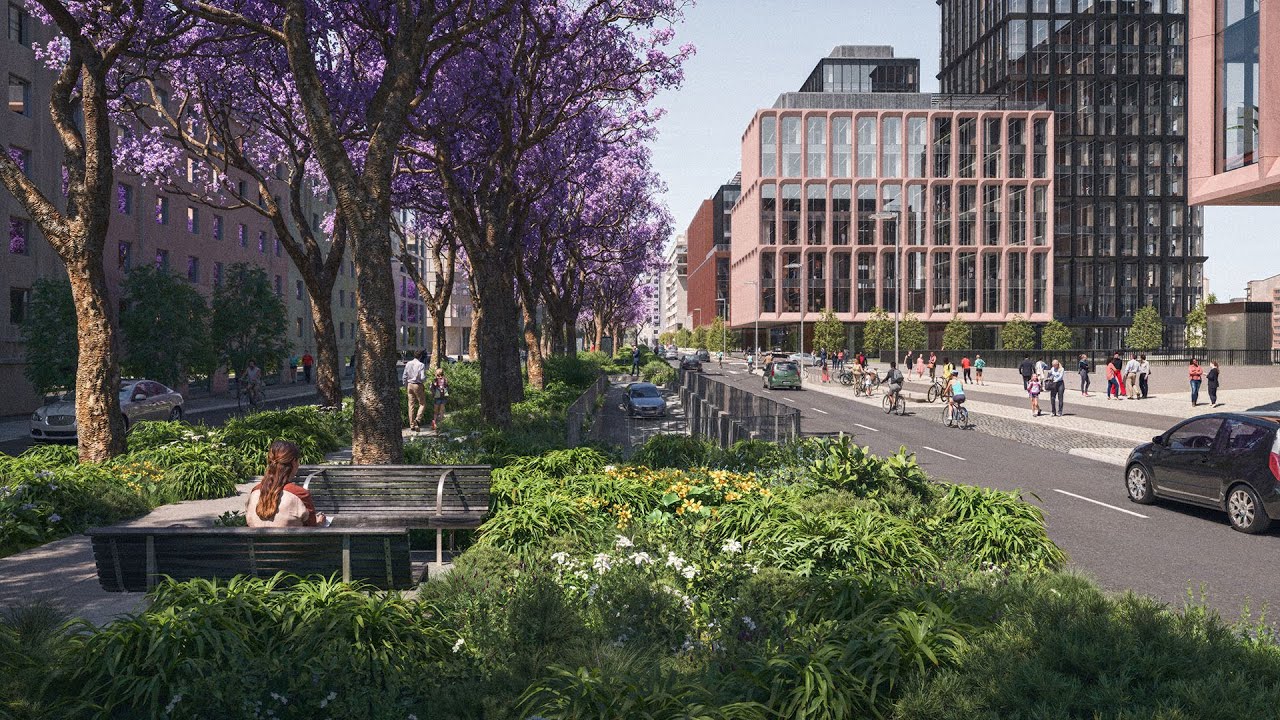 Projeto urbanístico de Entrecampos