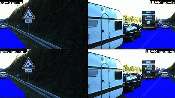 Lidar-Camera Co-Training for Road Detection: KITTI sequence 2011 10 03 0047