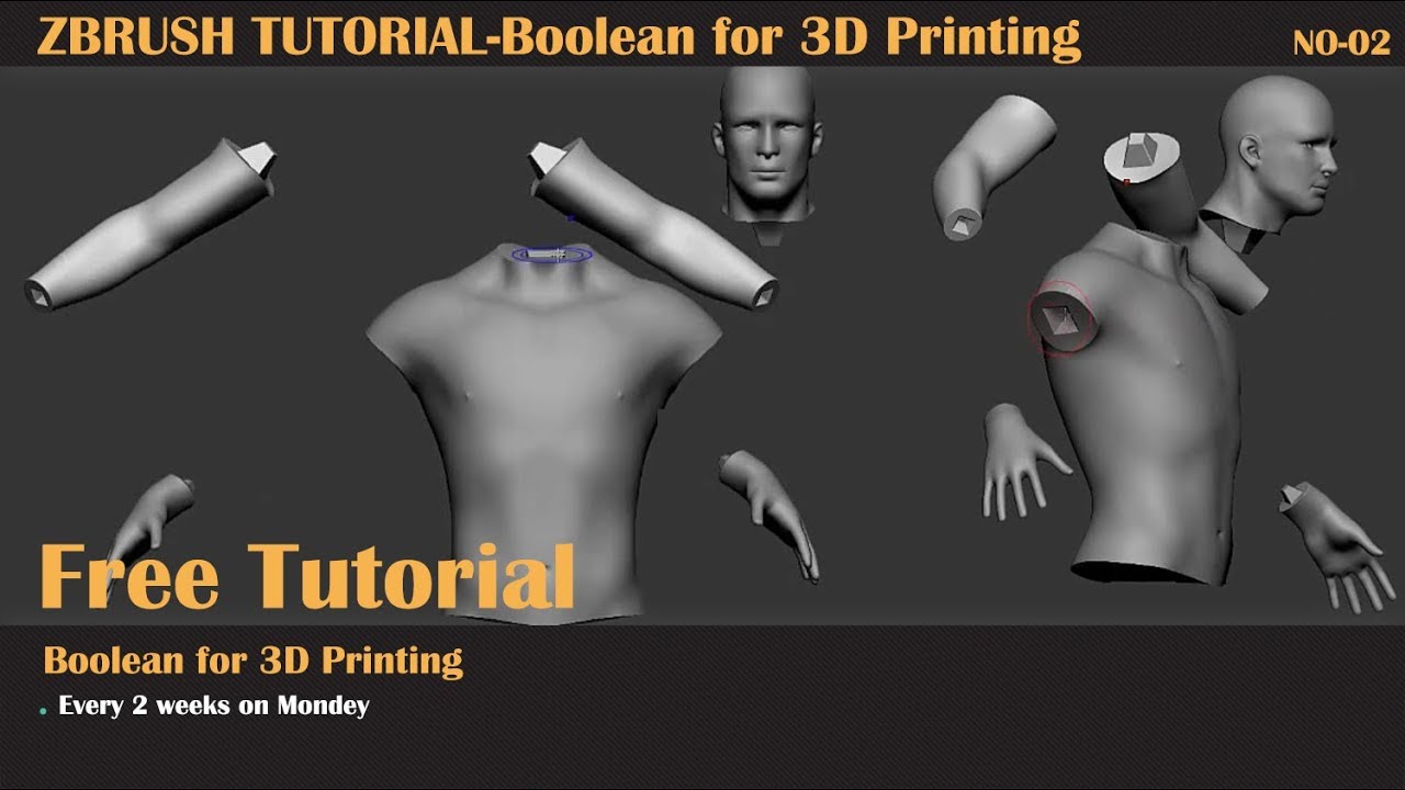 how to prepare a model for 3d printing zbrush