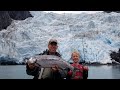 Alaskan fishing  camping glacier adventure  2 days at sea