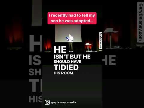 I recently had to tell my Son he was adopted…