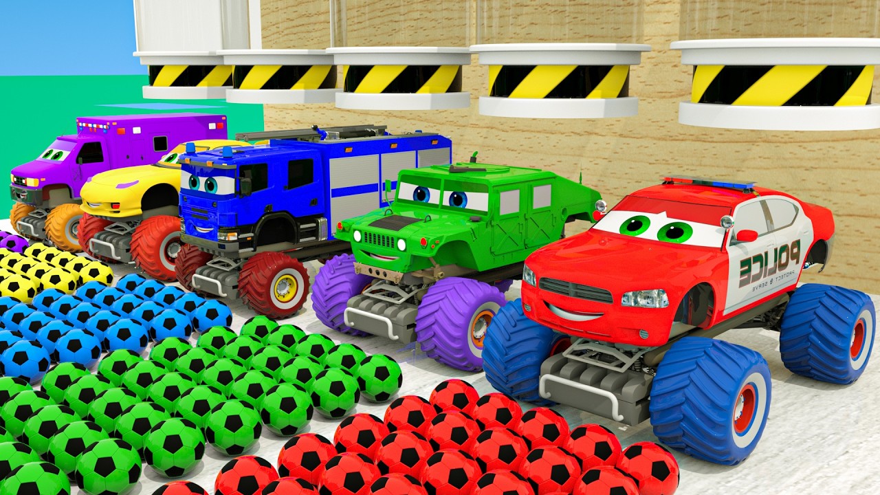 5 Little Monkey + Wheel on the Fire Truck Super Simple Songs | Baby Nurserry Rhymes & Kids Song