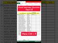 Flash fill in seconds 👉🏻 #excel #exceltips #excelinterview #shorts #studyhacks