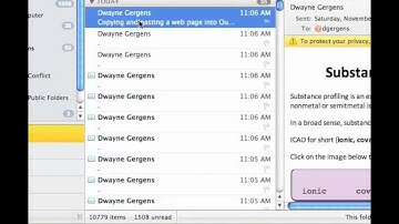 Creating and Sending HTML email in Outlook