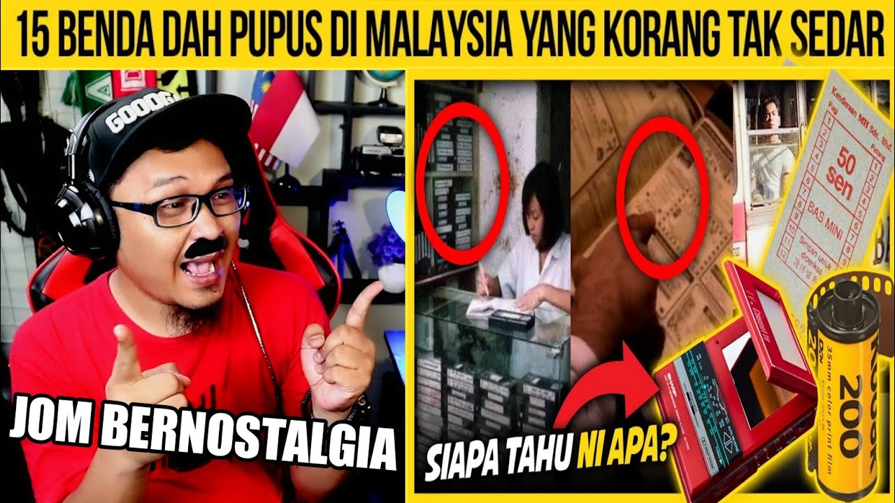 JOM KEMBALI KE MASA LALU‼️15 BENDA INI SEMAKIN PUPUS DI MALAYSIA⁉️| Cak Lonjong