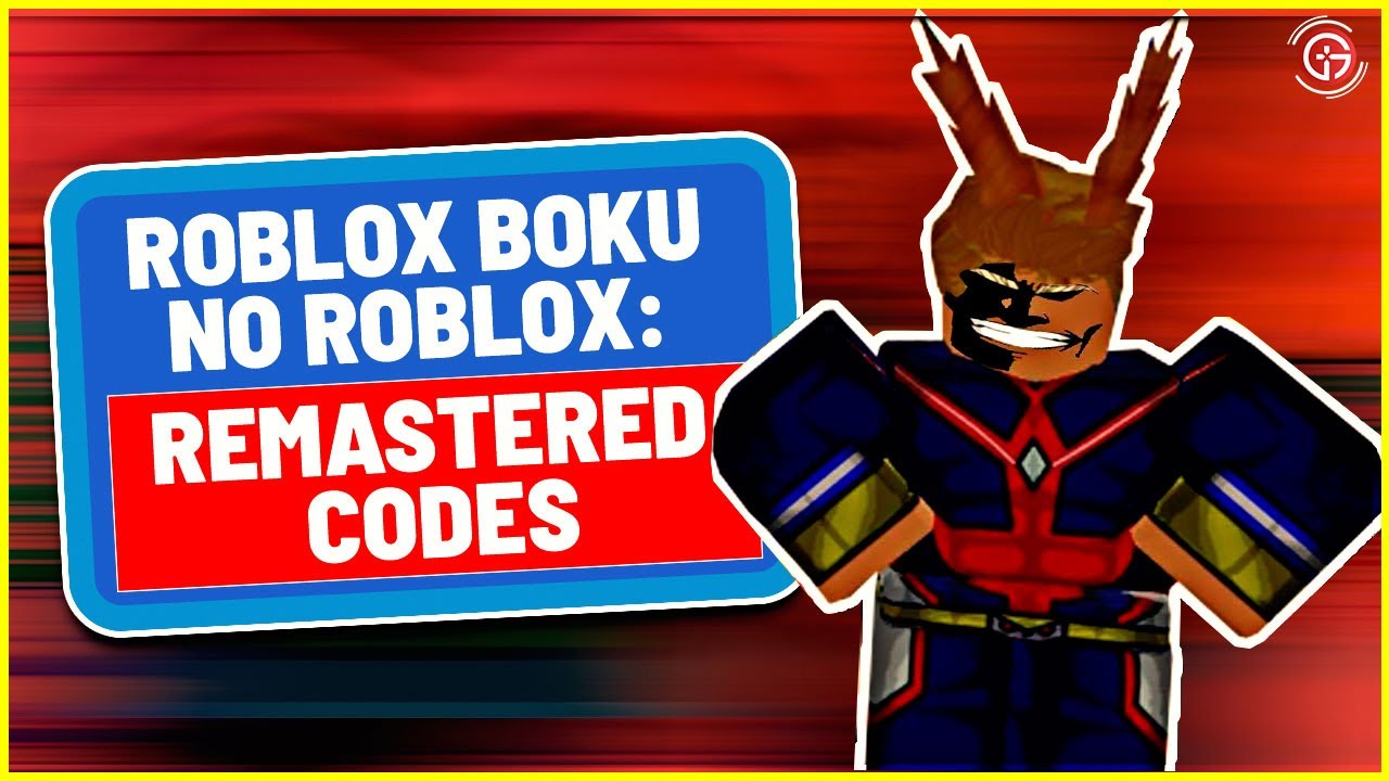 Boku No Roblox Remastered Codes July 2021 Gamer Tweak - new boku no roblox code 125k