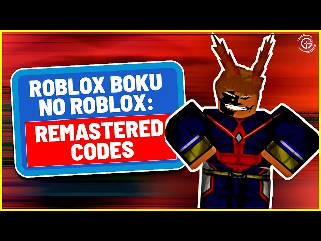 Boku No Roblox Remastered Codes July 2021 Gamer Tweak - boku no roblox remastered op hack