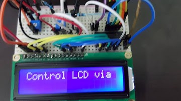 Raspberry Pi 2 - I2C LCD with MCP23008
