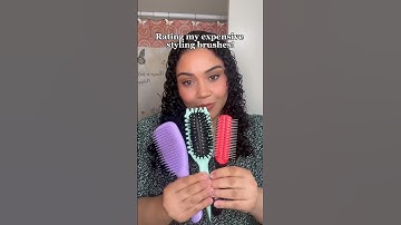 ✨ Brush battle! Rating my curly styling brushes 👀 #definedcurls #curlyhairtips #curlyhairtutorial