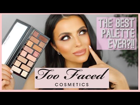 TOO FACED BORN THIS WAY NATURAL NUDES EYESHADOW PALETTE | Review & Swatches