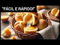 COMO FAZER PÃO DE QUEIJO FÁCIL COM APENAS 3 INGREDIENTES  ! (RAPÍDO E PRATICO )