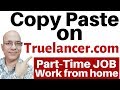 Work from home | Best part time job | freelance | truelancer.com | पार्ट टाइम जॉब |