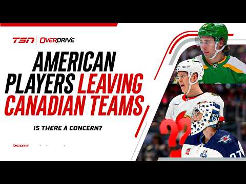 Biron on if there's concern with American players leaving Canadian teams