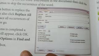 Class-6 Computer Chapter-4 Part-6 (Finding & Replacing Text) Finding and Replacing the Text
