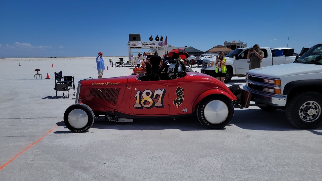 187 Randy Bianchi. Aug 2025 Salt. A/STR. SCTA Speed Week Saturday