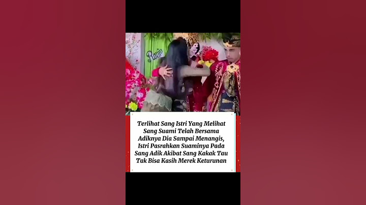 istri pasrah suami menikah lagi . #reels #wedding #nikah