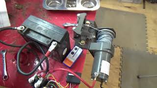 HF winch remote control hookup
