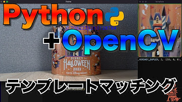 Python+OpenCVで遊ぶよ #9 テンプレートマッチング【画像処理】【プログラミング】