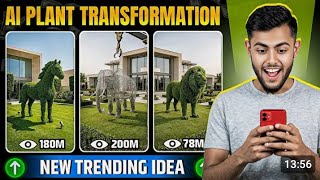 New Trending AI Plant Transformation Video Editing Tutorial |Plant Se Animal Kaise Banaye 2027 viral