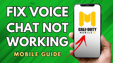 How To Fix Voice Chat Not Working In Call Of Duty Mobile - (Easy Guide!)
