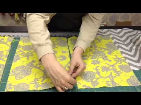 How To Make An Envelope Pillow Youtube