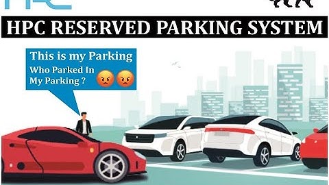 HPC RESERVED PARKING SYSTEM #hpc #parking #parkingproblem #parkingsensors #parkingsystem #parkspace