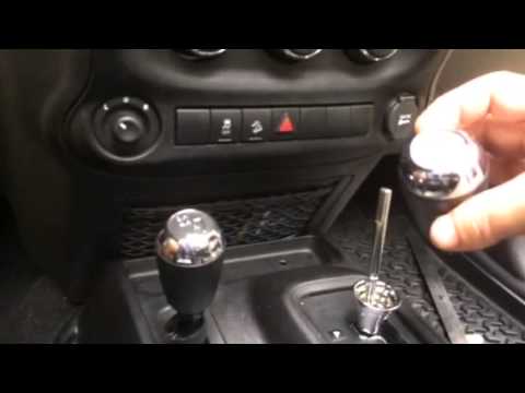 Jeep Shift Knob Removal - YouTube