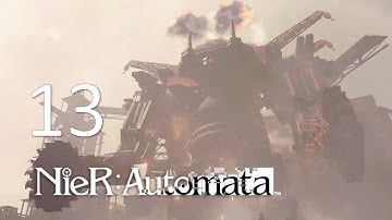 Nice To See You Again Mr Robot | Nier Automata Part 13 - Sky Fights