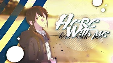 Here with me - [Edit/Amv] Remake / Alight motion + Free preset Typography amv