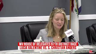 WV House of Delegates 97th District Race - Lucia Valentine vs Chris Anders (10.22.2024)