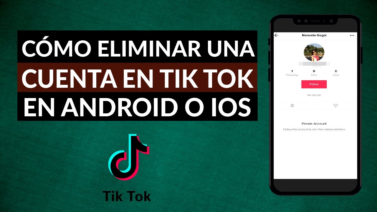 Cómo hacer una cuenta de tiktok