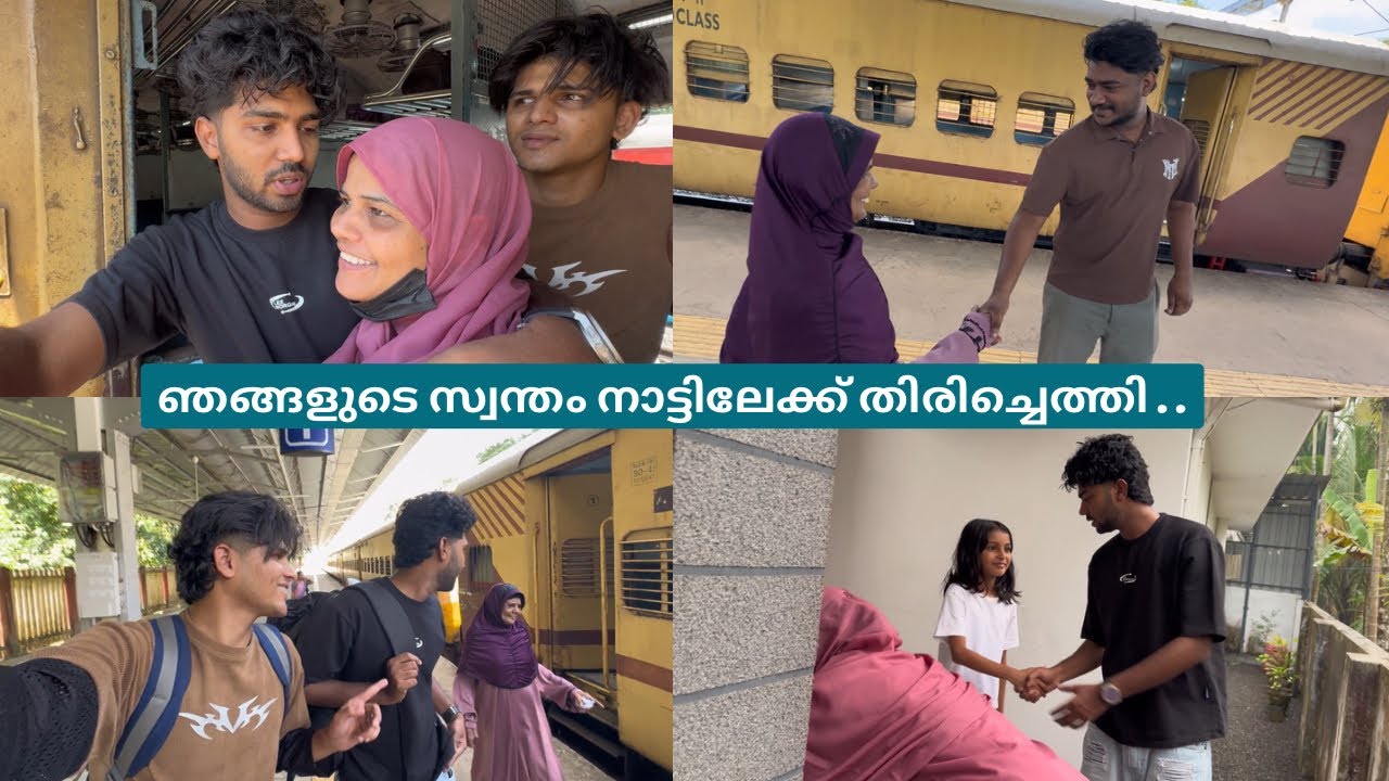 ഞങ്ങളുടെ സ്വന്തം നാട്ടിലേക്ക് തിരിച്ചെത്തി. .🤩❤️