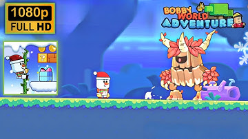 Bobby World Adventure Level 21 To 30 Complete Gameplay