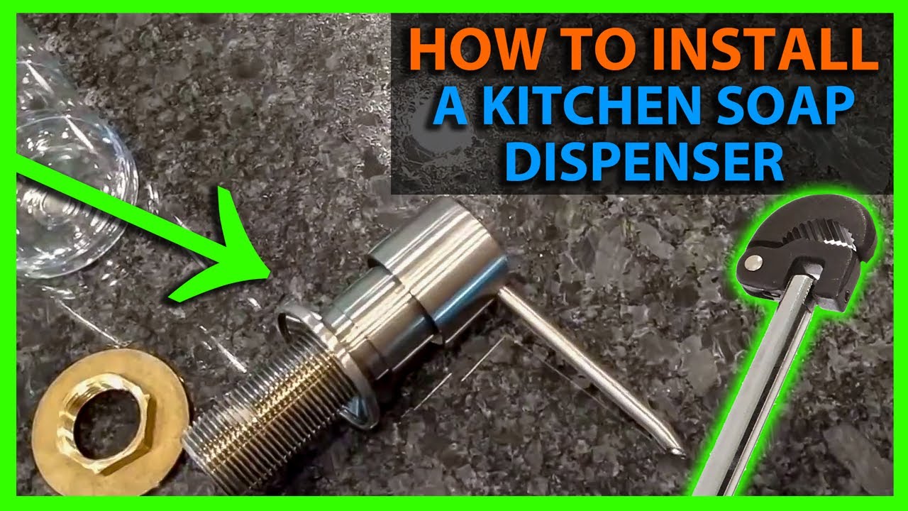 DIY Trick out your Sink Soap Dispenser Video Episode