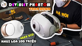 DEVIALET PHANTOM GOLD 108db 2022 BROKEN FALL IN  | XEM NỘI THẤT LOA PHANTOM 2022