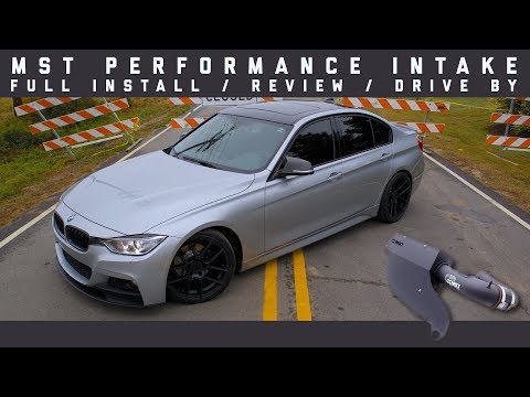 mst-performance-intake:-install-/-review-/-drive-bys-(f30-bmw)