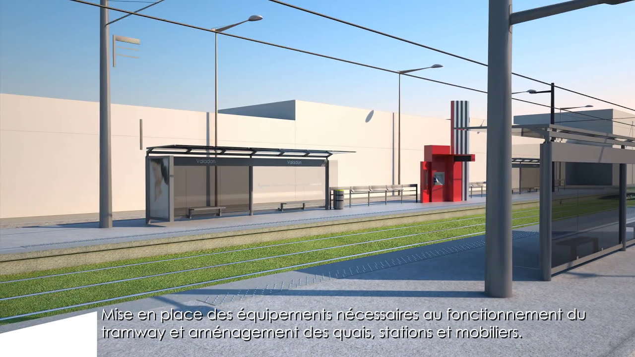 ARTEFACTO | Film 3D de la construction d'une ligne de tramway_CiteTram_Tours