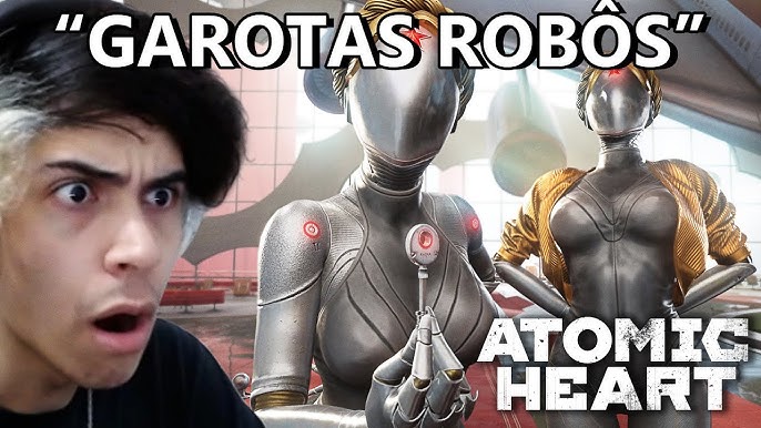 A Luta Contra as Gêmeas Robôs de Atomic Heart #fyp #foryou