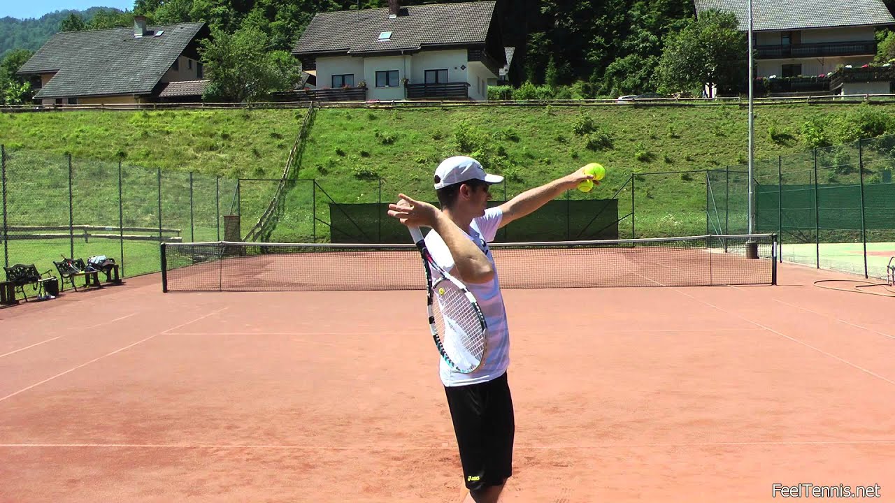 How to Correct The Waiter's Serve In Tennis